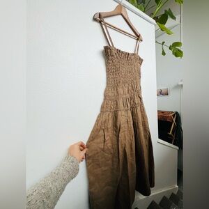 First Rite linen dress NWOT